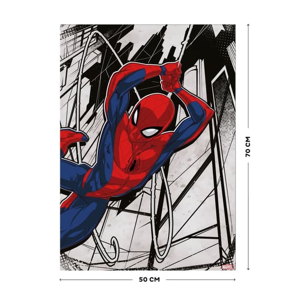 Lærred - Spider-Man i aktion