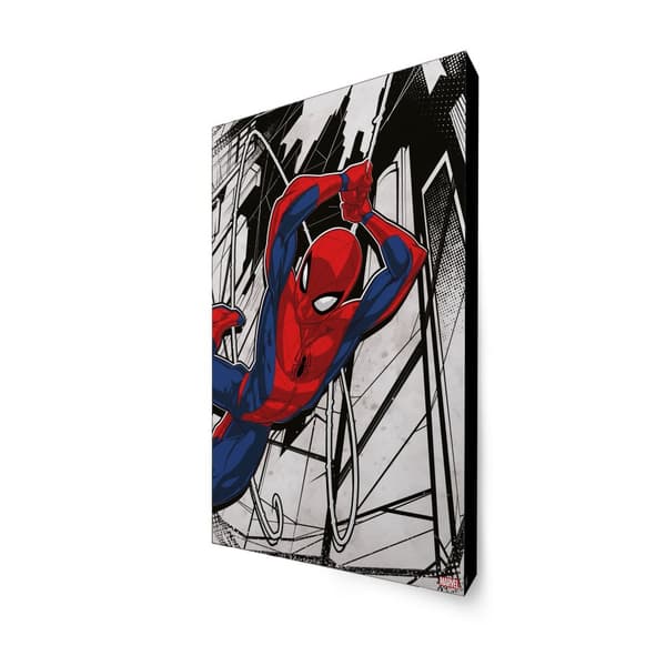 Lærred - Spider-Man i aktion