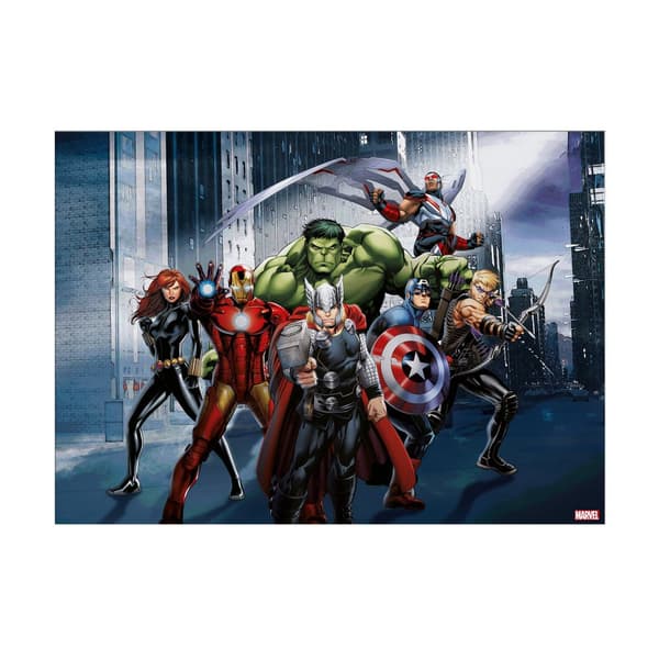 Canvastavla Marvel Avengers i strid