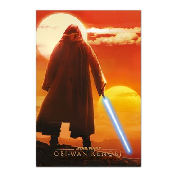 Star Wars Twin Suns Obi-Wan Kenobi affisch