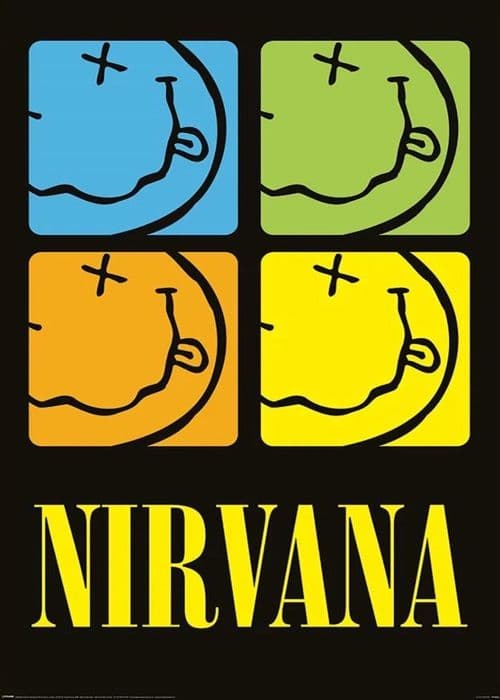 Nirvana Smileyaffisch