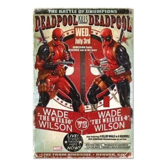 Poster Deadpool Kills - Erik Group - 61 x 91cm - Väggdekoration - Humor