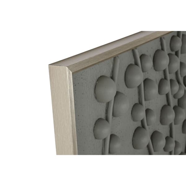 Maleri Home ESPRIT Hvid Grøn Gylden Moderne 70 x 3,5 x 140 cm (2 enheder)
