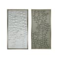 Miniatyrbilde 1 av 3: Maleri Home ESPRIT Hvit Grønn Gyllen Moderne 70 x 3,5 x 140 cm (2 enheter)