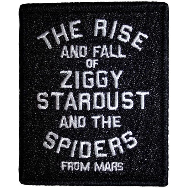 David Bowie Standard Patch: The Rise and Fall