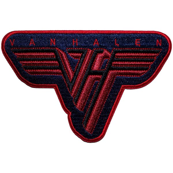 Van Halen Standard Patch: Classic Logo Bordered