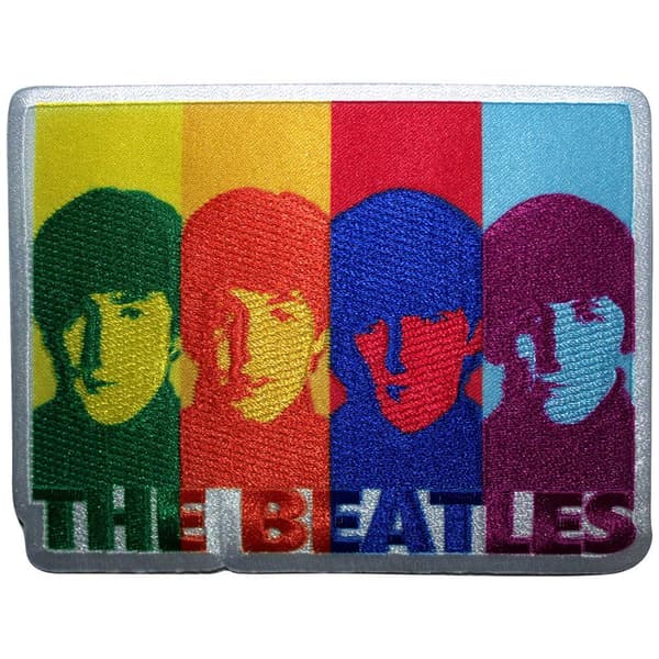 The Beatles Standard Patch: Colour Head Shots