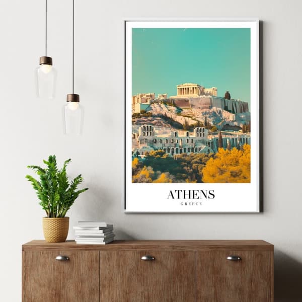Affisch – Athens, Grekland