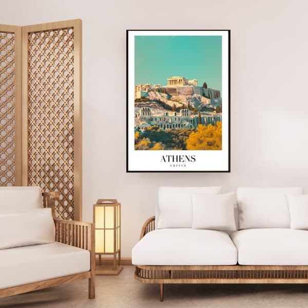Affisch – Athens, Grekland