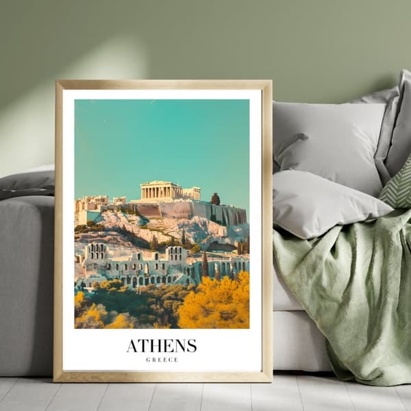 Affisch – Athens, Grekland