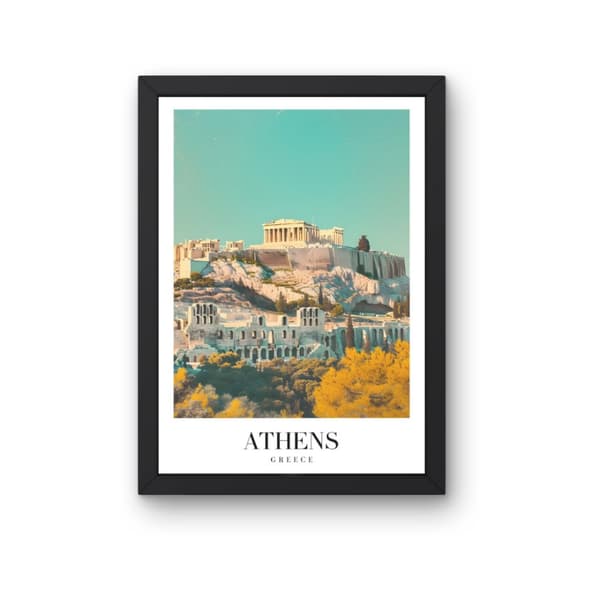 Affisch – Athens, Grekland 30x40 cm
