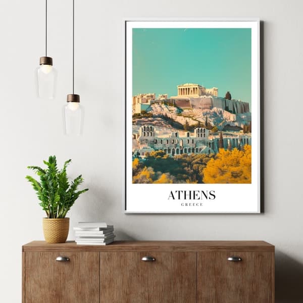 Affisch – Athens, Grekland