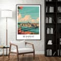 Miniatyrbild 5 av 6: Affisch – Budapest, Ungern | Klassisk Elegans & Stadssiluett
