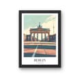 Miniatyrbillede 1 af 6: Affisch – Berlin, Tyskland | Urban Stil & Historisk Karaktär