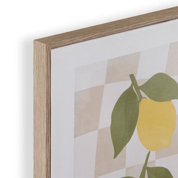 Lærred Versa Citron 2,2 X 40 X 30 CM
