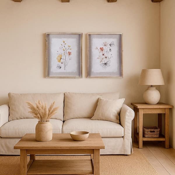 Lærred Versa Cvetlice 2,5 x 50 x 40 cm