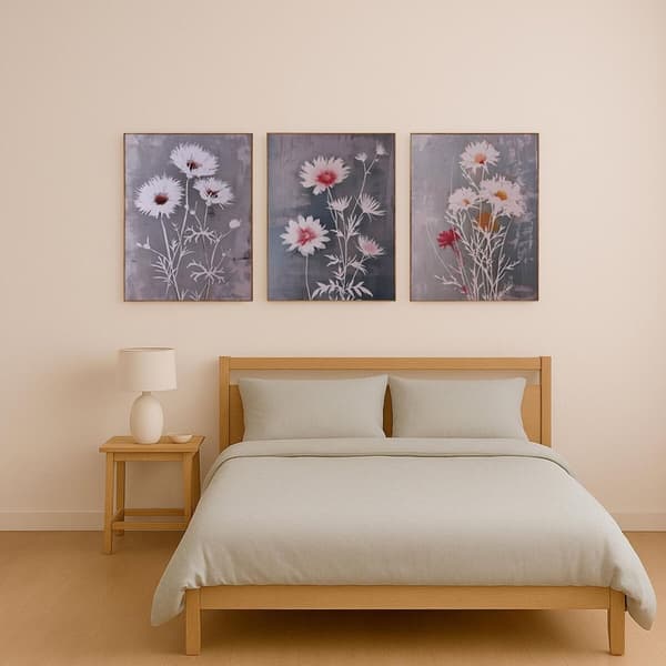 Maalaus Versa Gėlės 2,5 x 60 x 40 cm