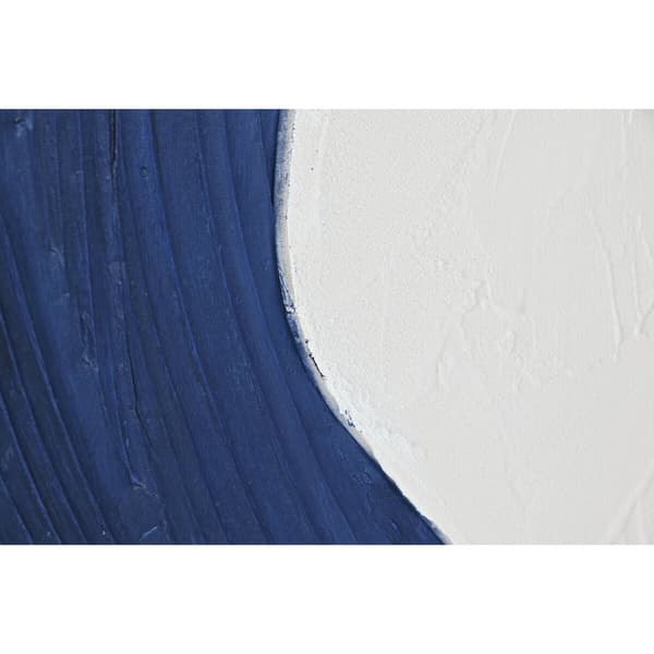 Tavla Home ESPRIT Vit Gyllene Män Modern 80 x 3,5 x 120 cm (2 antal)