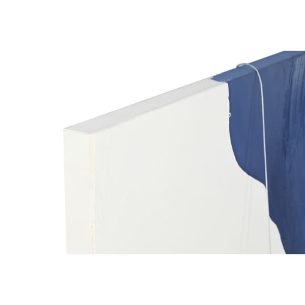 Maalaus Home ESPRIT Valkoinen Kullattu Miehet Moderni 80 x 3,5 x 120 cm (2 osaa)
