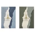 Miniatyrbild 1 av 4: Tavla Home ESPRIT Blå Brun Män Modern 80 x 3,5 x 120 cm (2 antal)