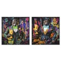 Miniatyrbilde 1 av 6: Maleri Home ESPRIT Gorilla Loft 83 x 3,7 x 83 cm (2 enheter)