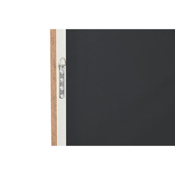 Maleri Home ESPRIT Blå Svart Leopard Løve Loft 100 x 4 x 100 cm (2 enheter)