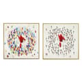 Miniatyrbild 1 av 6: Tavla Home ESPRIT Män Modern 80 x 3,5 x 80 cm (2 antal)