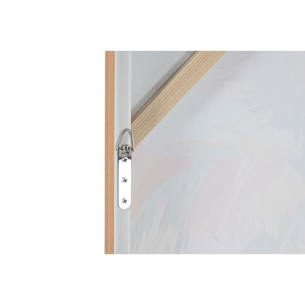 Kanvas Home ESPRIT Palmer Tropiskt 90 x 3,5 x 120 cm (2 antal)
