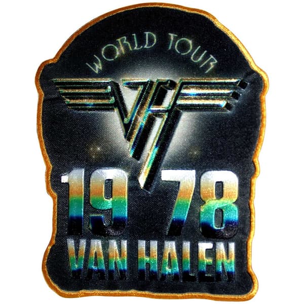 Van Halen Standard Patch: World Tour 1978