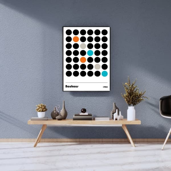 Geometric Abstract Art Poster – Modern Minimalist Wall Art – 30×40 & 50×70 cm – Premium 260g Photo Paper