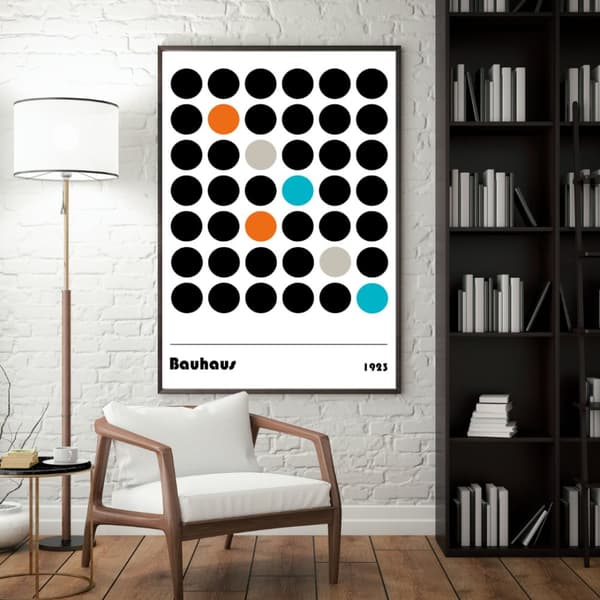 Geometric Abstract Art Poster – Modern Minimalist Wall Art – 30×40 & 50×70 cm – Premium 260g Photo Paper