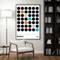 Pikkukuva 2 / 6: Geometric Abstract Art Poster – Modern Minimalist Wall Art – 30×40 & 50×70 cm – Premium 260g Photo Paper