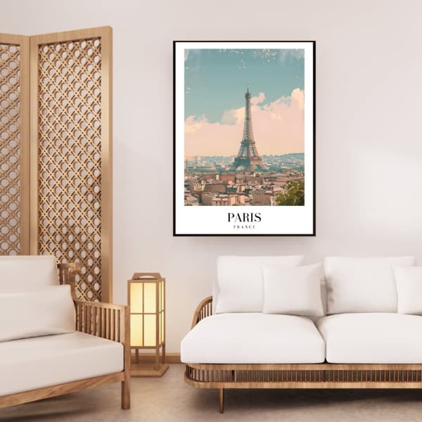 Eiffeltornet Affisch – En Tidlös Symbol för Paris