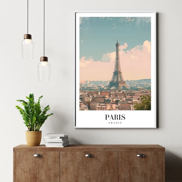 Eiffeltornet Affisch – En Tidlös Symbol för Paris