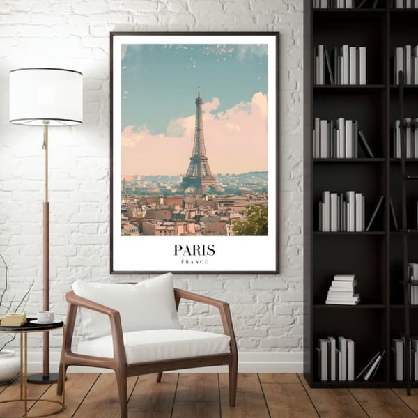 Eiffeltornet Affisch – En Tidlös Symbol för Paris