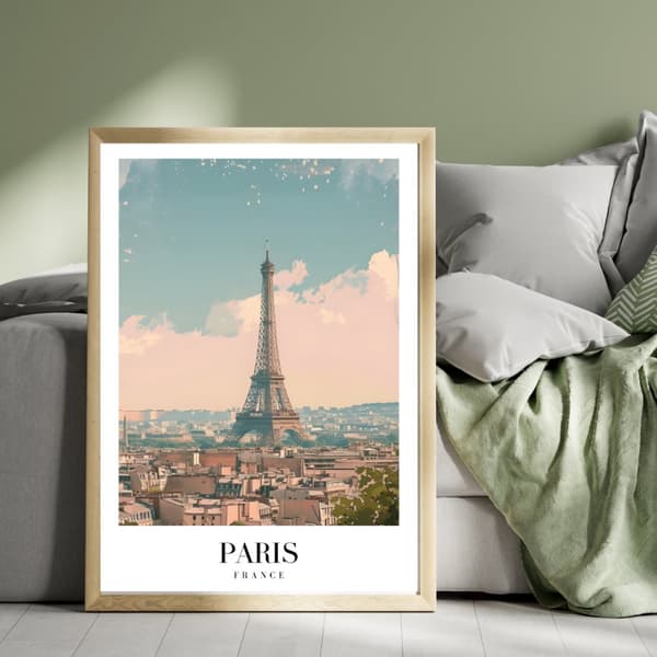 Eiffeltornet Affisch – En Tidlös Symbol för Paris