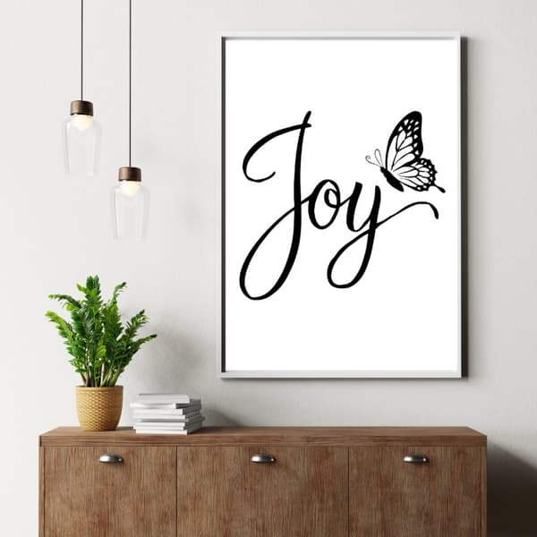 Affisch Joy Poster – Glädje för dina väggar! Storlek 50×70 cm