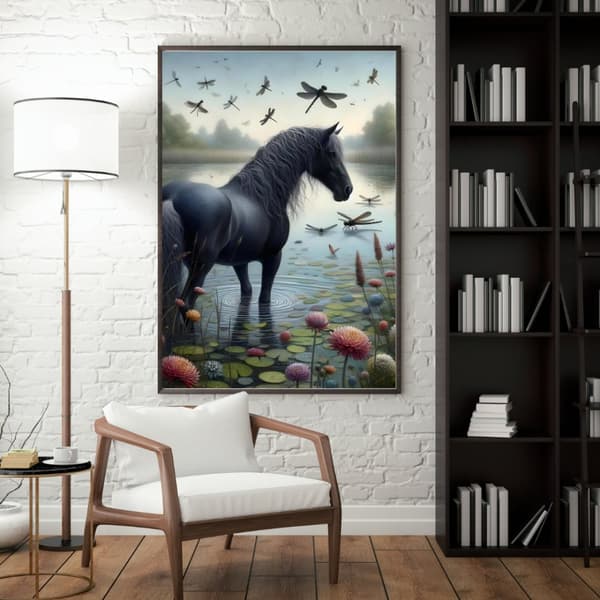 Svart Häst Poster