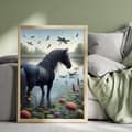 Miniatyrbild 6 av 6: Svart Häst Poster