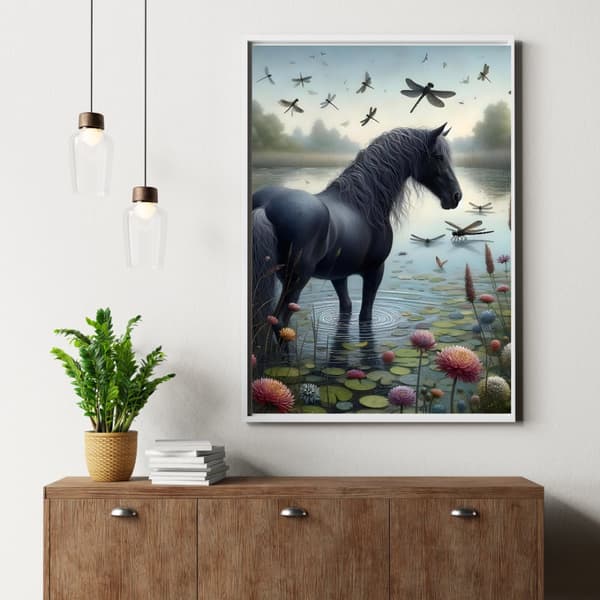 Svart Häst Poster