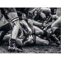 Miniatyrbild 1 av 2: Foto Sport Rugby Fotboll Närbild Scrum Players Ball Game affisch