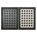 Miniatyrbild 1 av 4: Tavla Home ESPRIT Vit Svart Gyllene Modern 90 x 3,5 x 120 cm (2 antal)