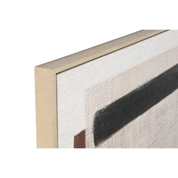 Tavla Home ESPRIT Brun Svart Modern Urban 103 x 4,5 x 143 cm (2 antal)