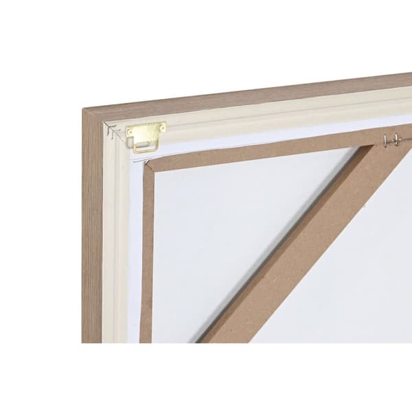 Maalaus Home ESPRIT Vihreä Beige Abstrakti Kaupunki 80 x 3,8 x 80 cm (2 osaa)