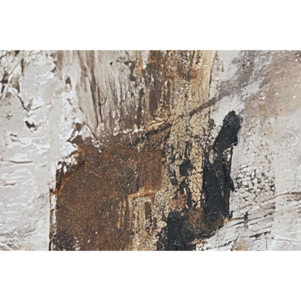 Tavla Home ESPRIT Vit Gyllene Abstrakt Modern 103 x 4,5 x 143 cm (2 antal)