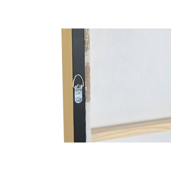Tavla Home ESPRIT Vit Gyllene Abstrakt Modern 103 x 4,5 x 143 cm (2 antal)