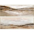 Miniatyrbild 1 av 4: Tavla Home ESPRIT Vit Brun Modern Landskap 153 x 4,3 x 53 cm (2 antal)