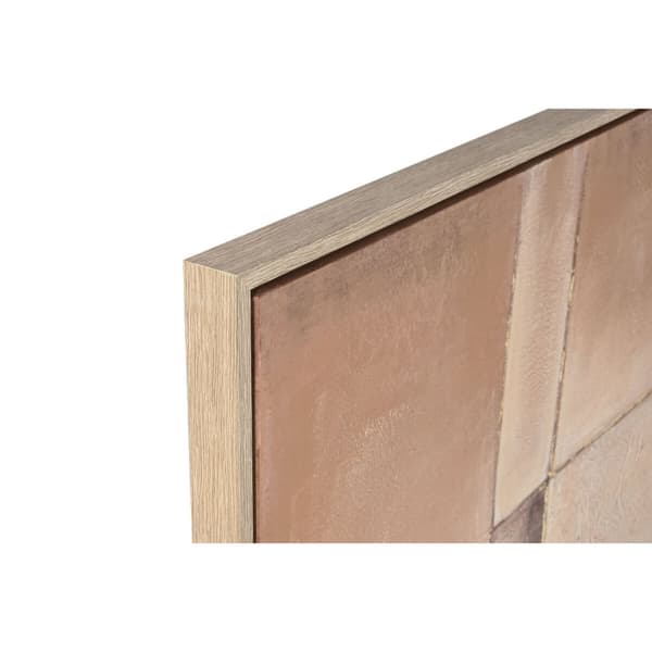 Maalaus Home ESPRIT Ruskea Abstrakti Moderni 80 x 3,8 x 120 cm (2 osaa)