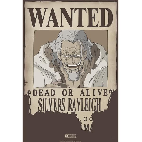 ABYstyle - One Piece - Poster - Wanted Rayleigh (52x35)