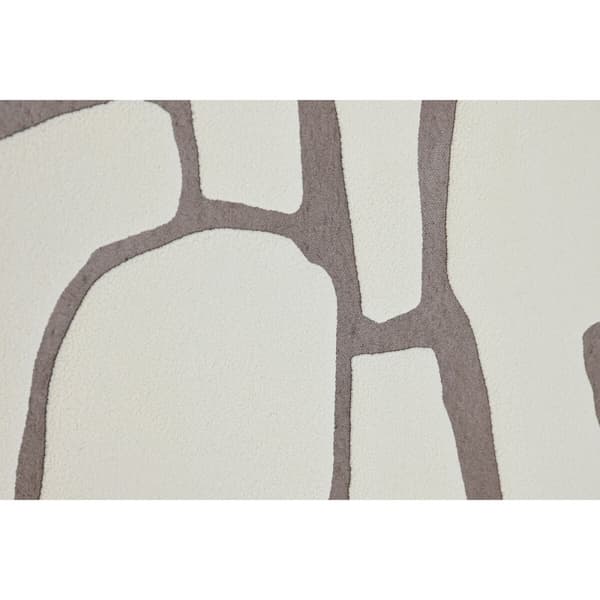 Tavla Home ESPRIT Vit Beige Abstrakt Skandinavisk 60 x 3 x 90 cm (2 antal)